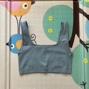 Set Active size small Sculptflex box cut sports bra